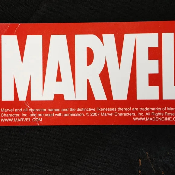 Vintage 2007 Marvel Mad Engine Psylocke Graphic T-Shirt Size XXL - Picture 4 of 7